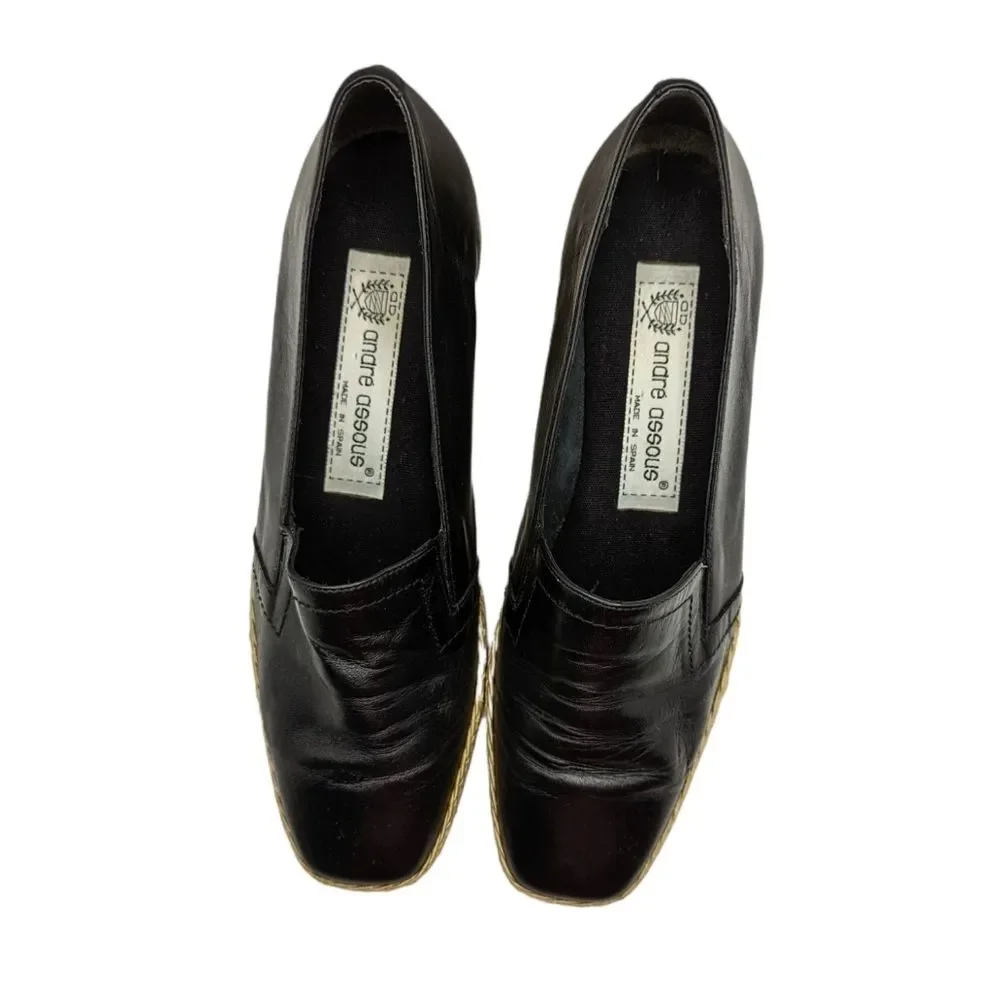Women's Andre Assous Espadrilles Low Wedge Heel, Size 7.5 M